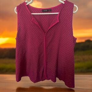 APT. 9 Sleeveless  blouse  Sz PL